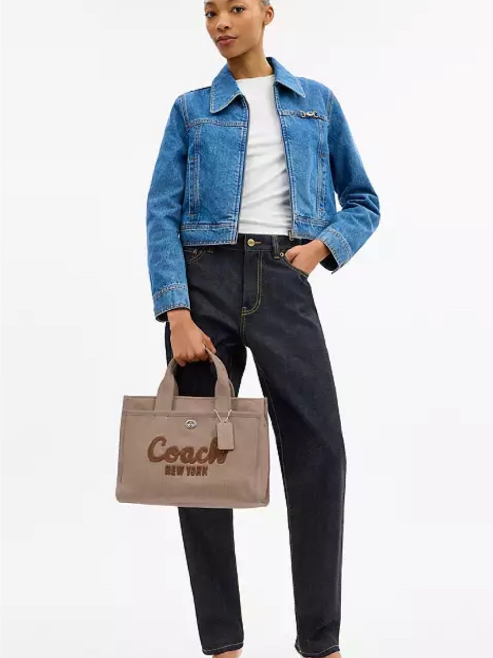 coach Cargo Tote Bag cp158 - Picture 7 of 9